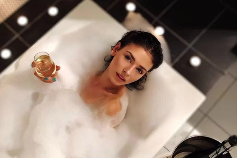 Klaudia Halejcio na Instagramie zamieściła filmik, który stał się hitem.