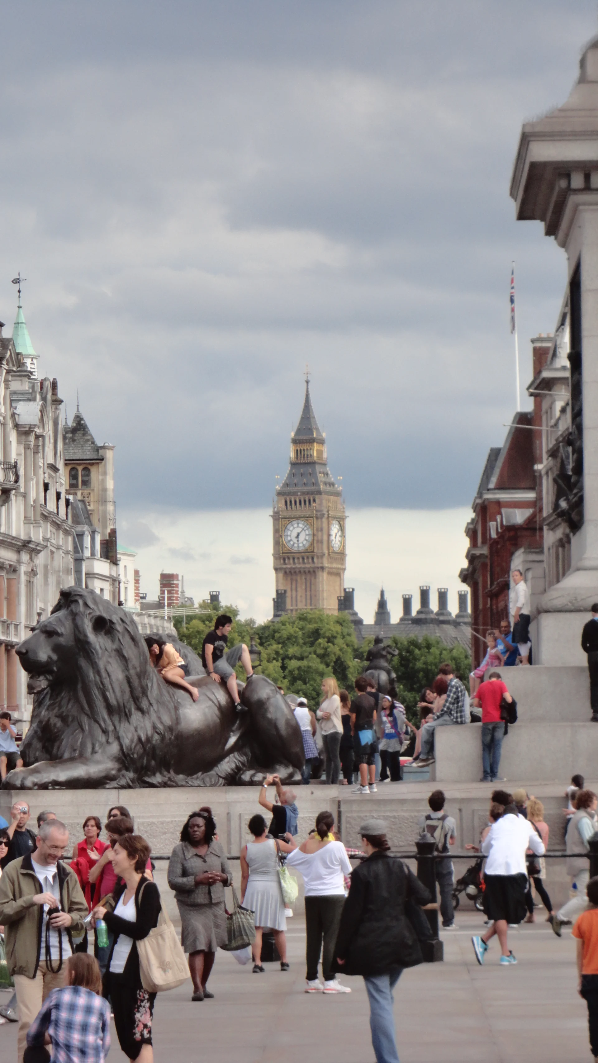 Trafalgar Square.