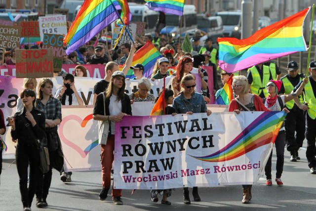 Ubiegłoroczny Marsz Równości we Wrocławiu