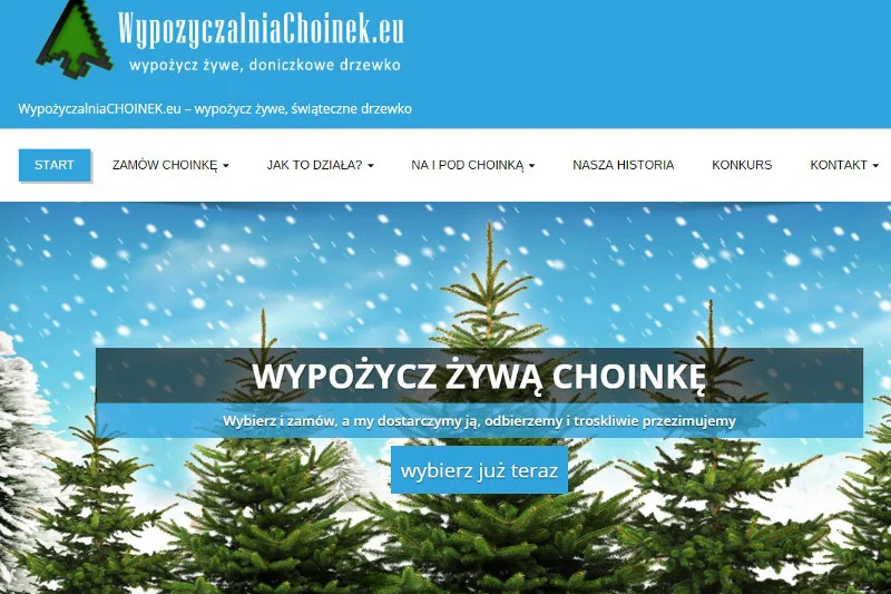 Zdecydowalibyście się na wypożyczenie choinki?