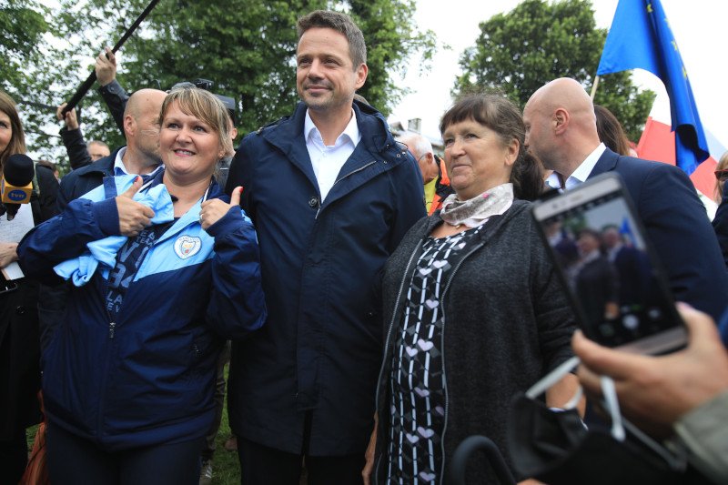 Rafał Trzaskowski w Urszulinie.