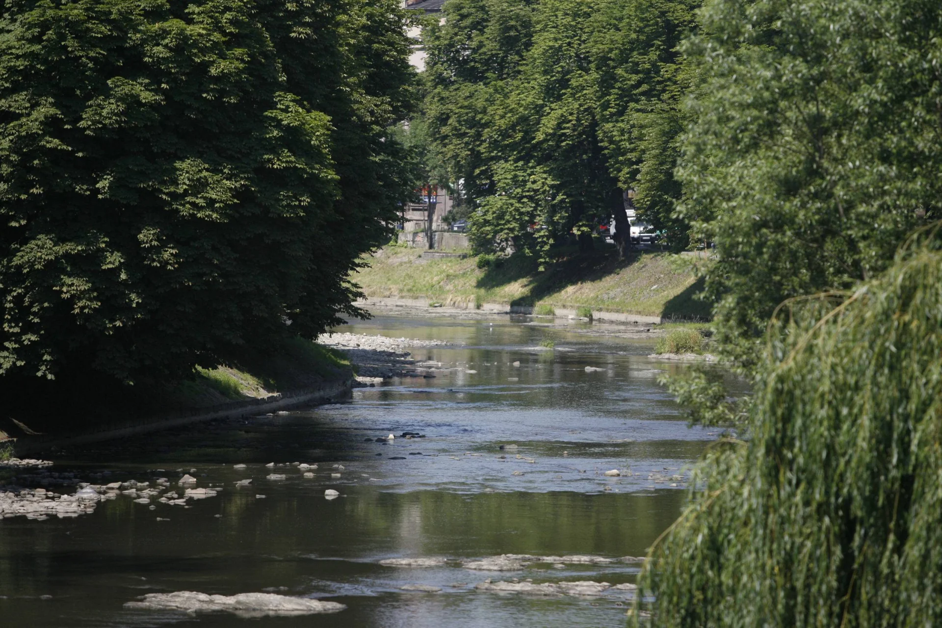 Cieszyn, rzeka Olza.