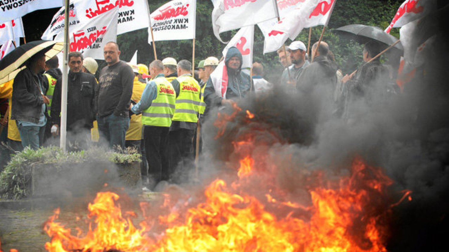 Na protestach górników się nie skończy. Rok wyborczy to okazja do protestów dla kolejarzy, pocztowców i rolników