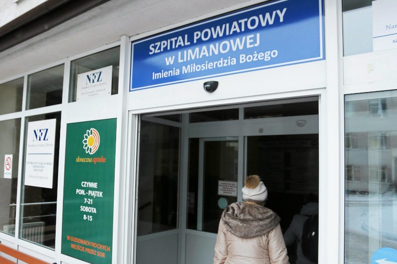 86-latka, która zmarła na koronawirusa w szpitalu w Limanowej nie została dodana do statystyk.