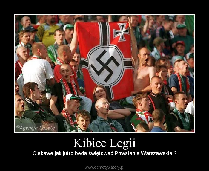Kibice Legii dumnie reprezentują Warszawę za granicą - tym razem w Kijowie