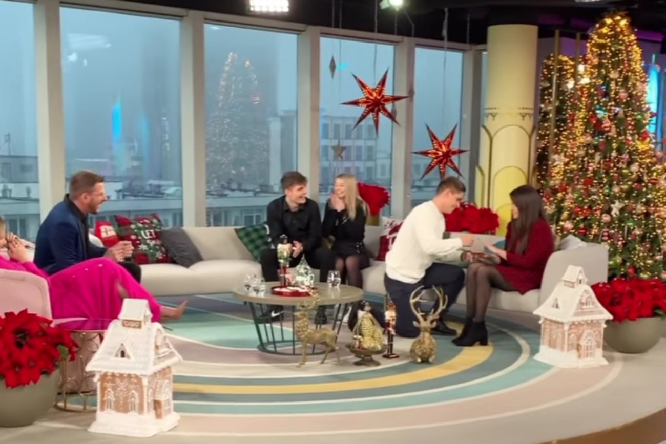 Wicemistrz świata oświadczył się dziewczynie na wizji w Dzień Dobry TVN