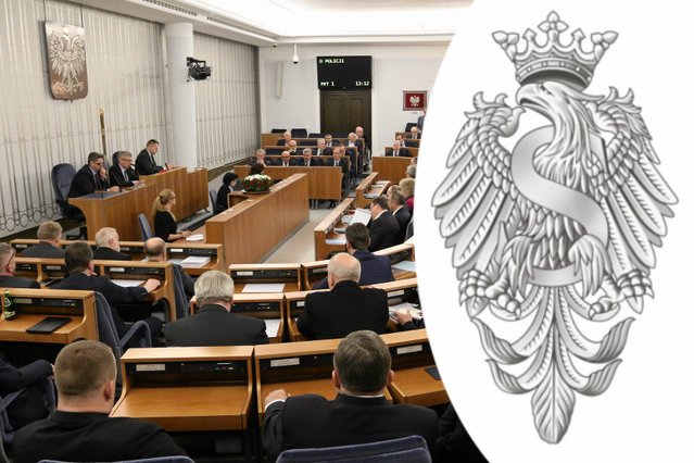 Logo Senatu ma zostać odświeżone przez artystę grafika. Wartość kontraktu to ponad 110 tysięcy złotych.