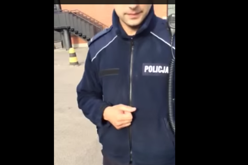 Mężczyzna z Gdańska próbuje udowodnić, że policja nie ma racji.