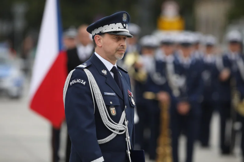Komendant Stołeczny Policji nadinspektor Paweł Dobrodziej