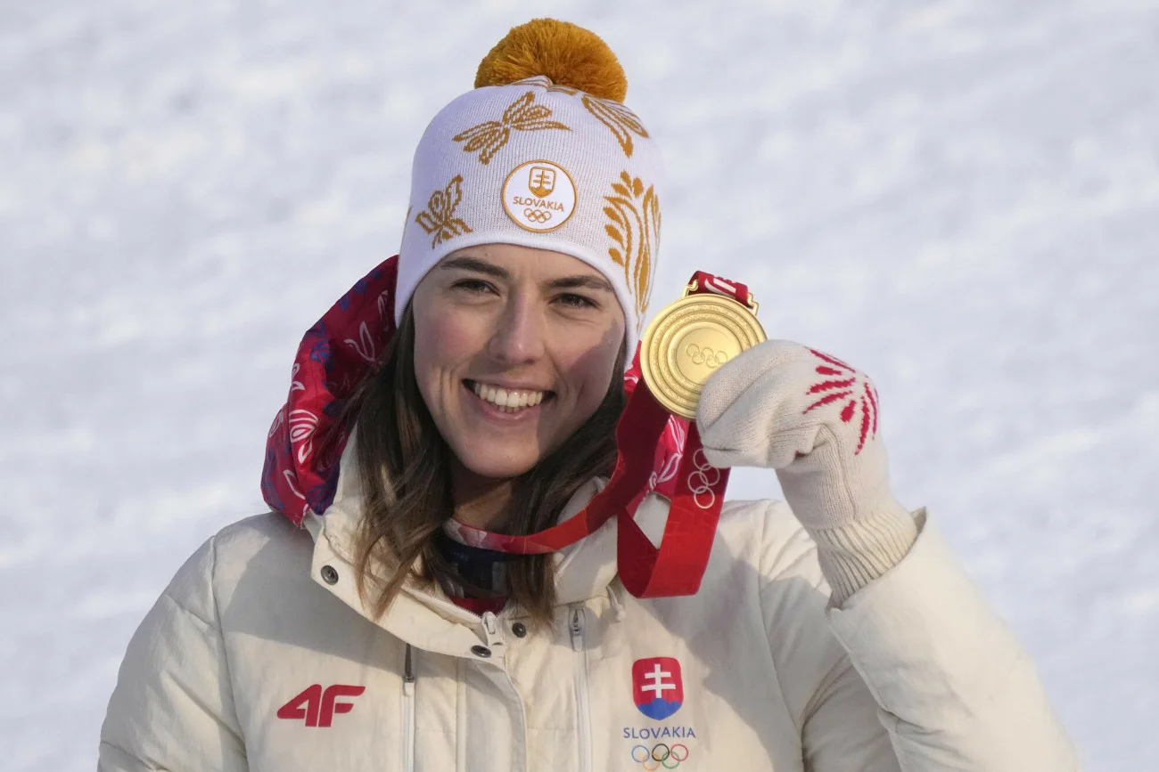 Petra Vlhová zwyciężyła w slalomie podczas środowej rywalizacji w igrzyskach olimpijskich w Pekinie.