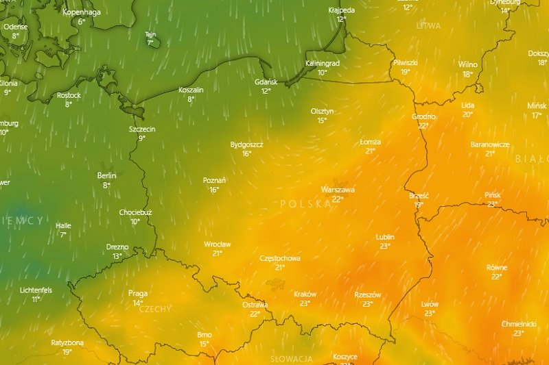 Załamanie pogody w Polsce.
