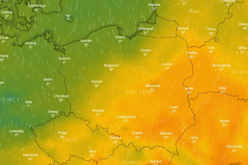 Załamanie pogody w Polsce.