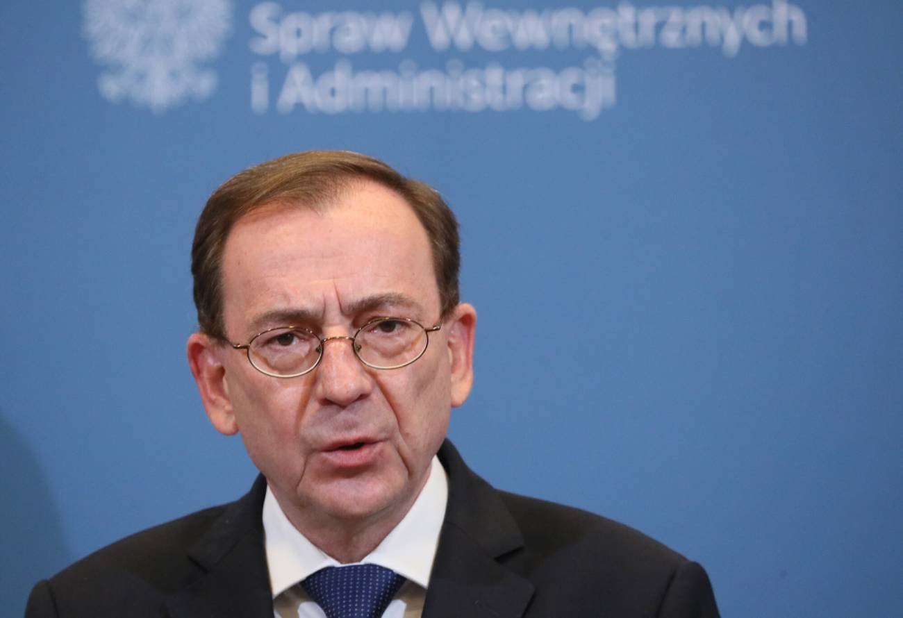 Mariusz Kamiński podczas piątkowej konferencji prasowej poinformował o podwyżkach dla mundurowych.