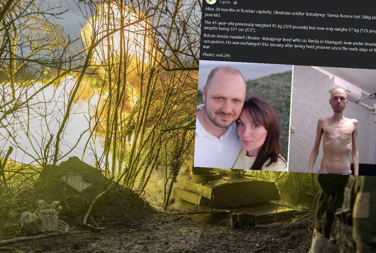 Wojna w Ukrainie. Pokazano, jak Rosjanie skatowali ukraińskiego żołnierza.