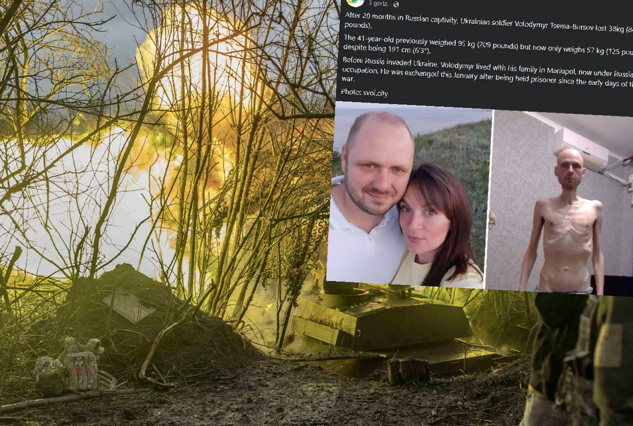 Wojna w Ukrainie. Pokazano, jak Rosjanie skatowali ukraińskiego żołnierza.
