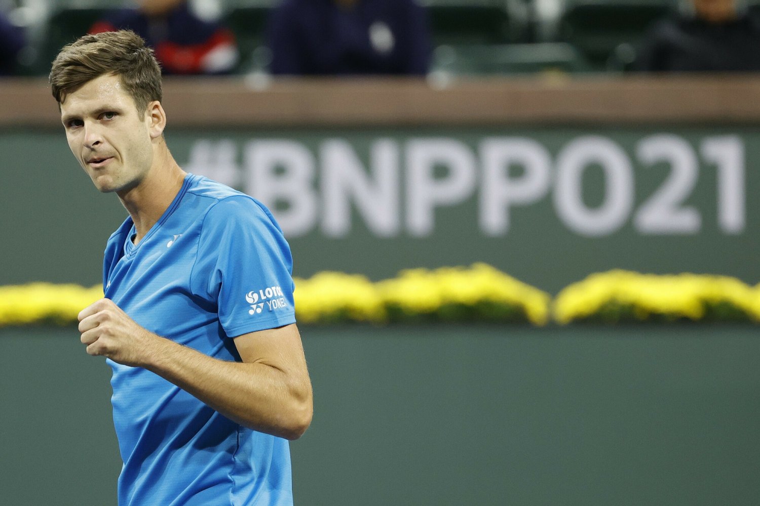 Hubert Hurkacz zagrał popisowo w środę i jest w ćwierćfinale w Indian Wells