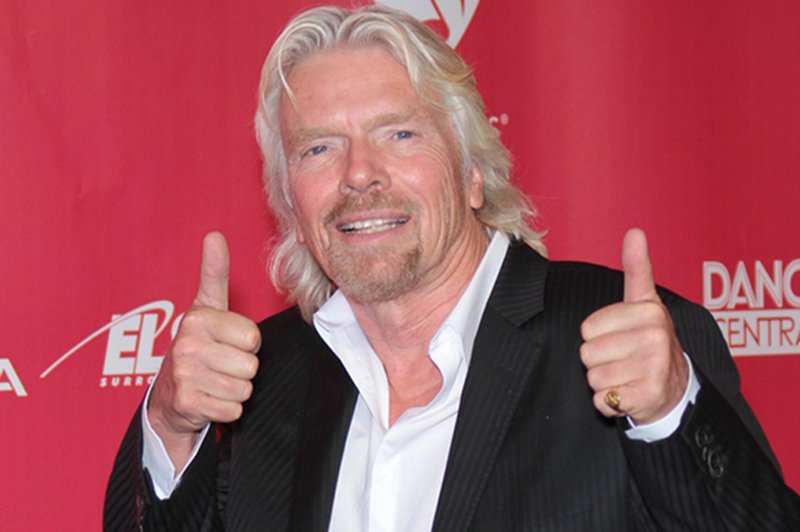 Richard Branson, ekscentryczny miliarder.