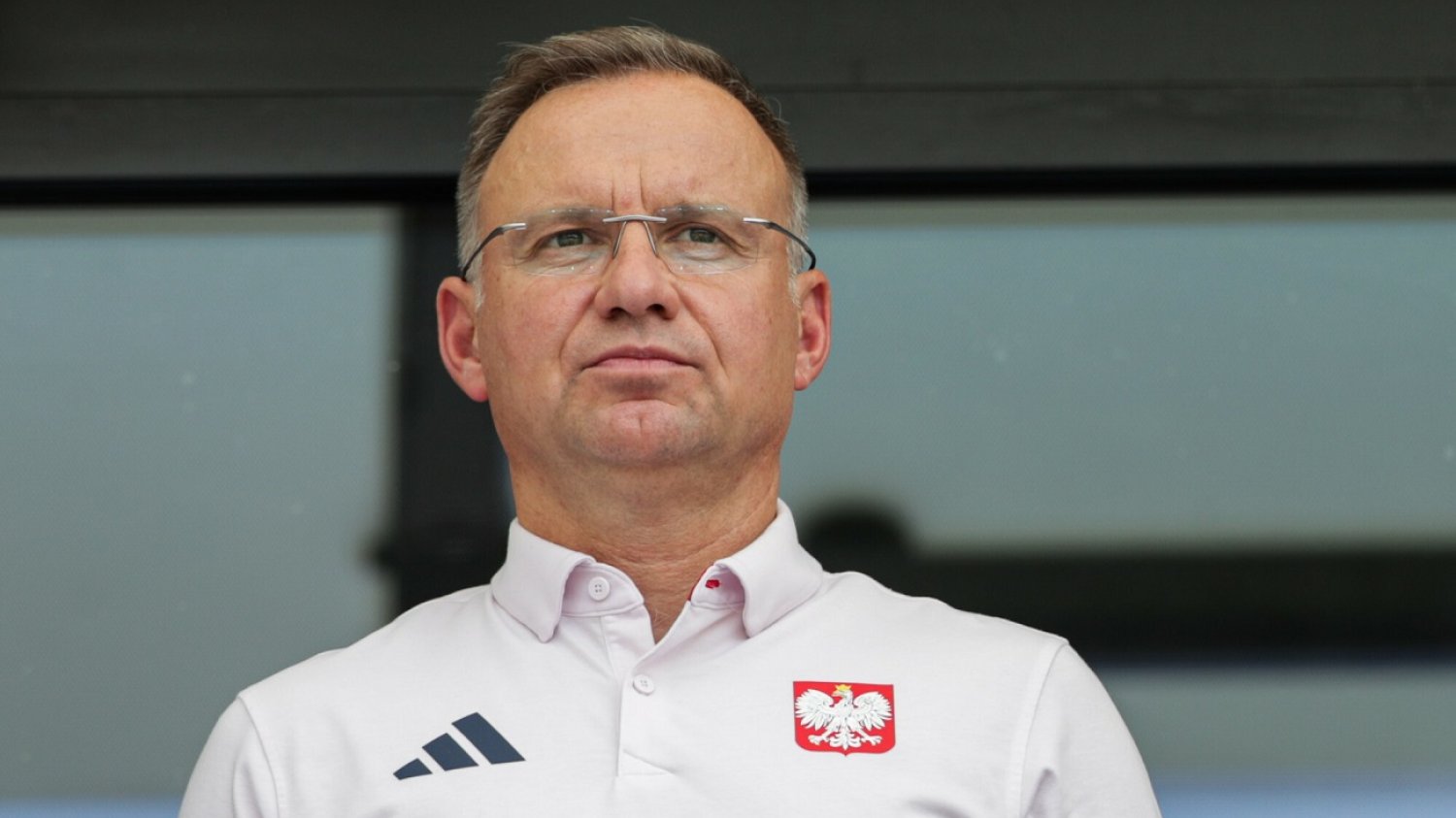 Andrzej Duda Andrzej Duda na stadionie