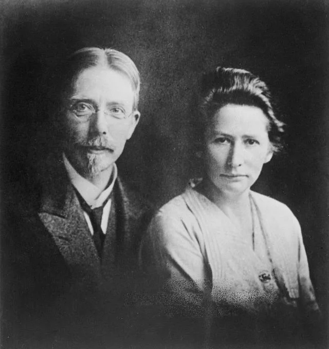 Marie i August Krogh