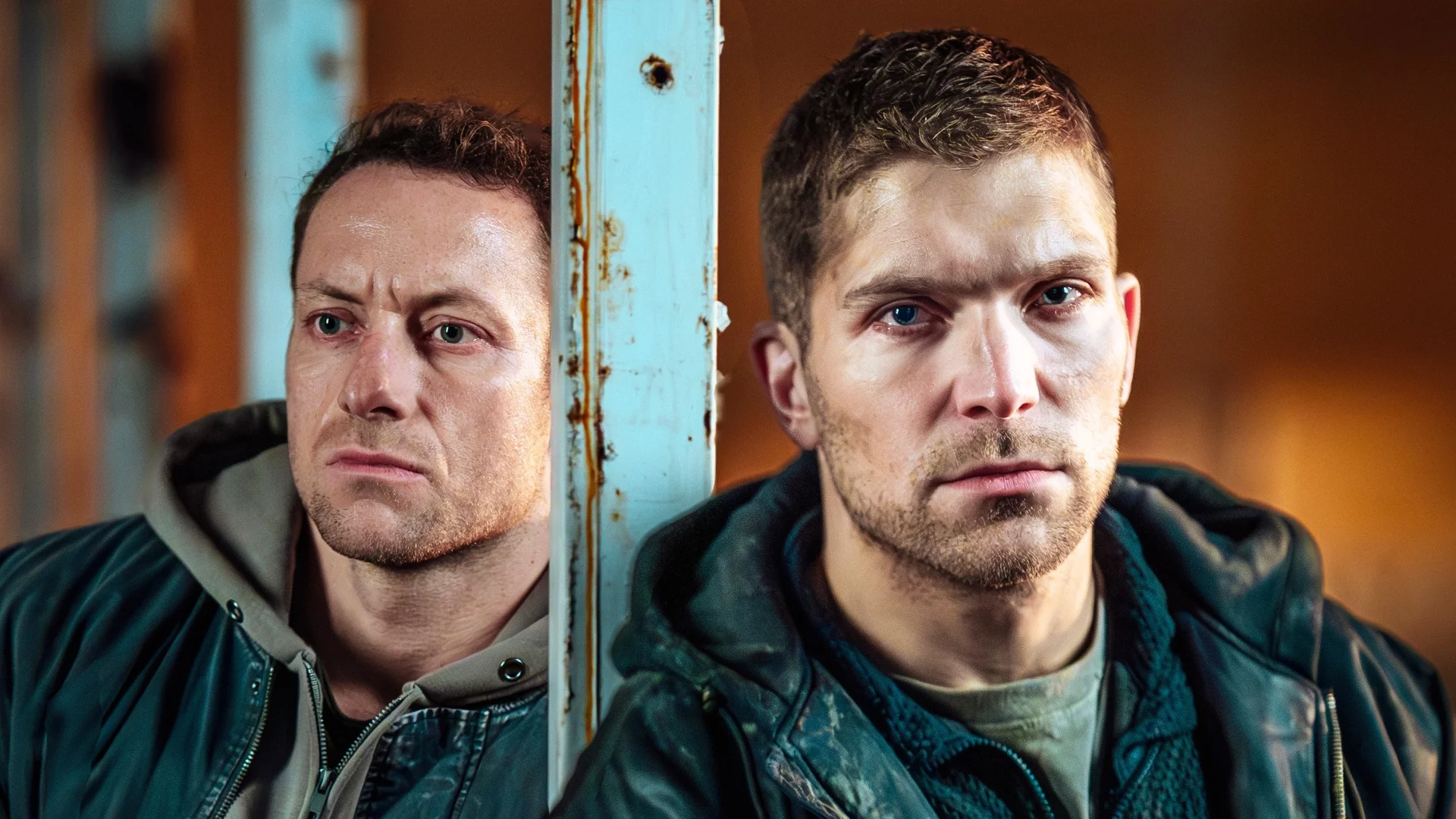 Konrad Eleryk i Piotr Witkowski w serialu "Idź przodem, bracie"