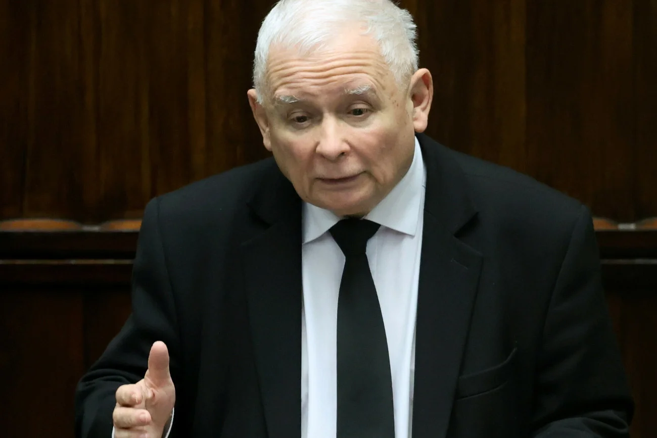 Jarosław Kaczyński nazwał Donalda Tuska niemieckim agentem.
