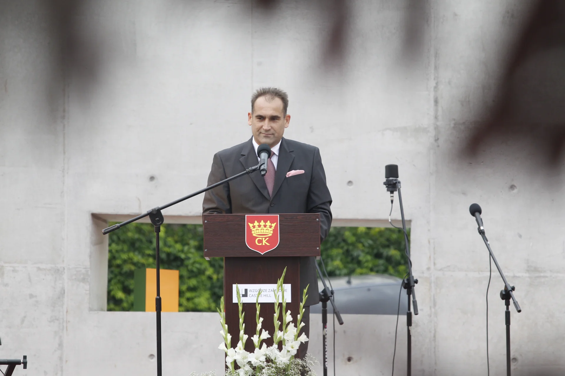 Janusz Knap na otwarciu Design Centrum Kielce
