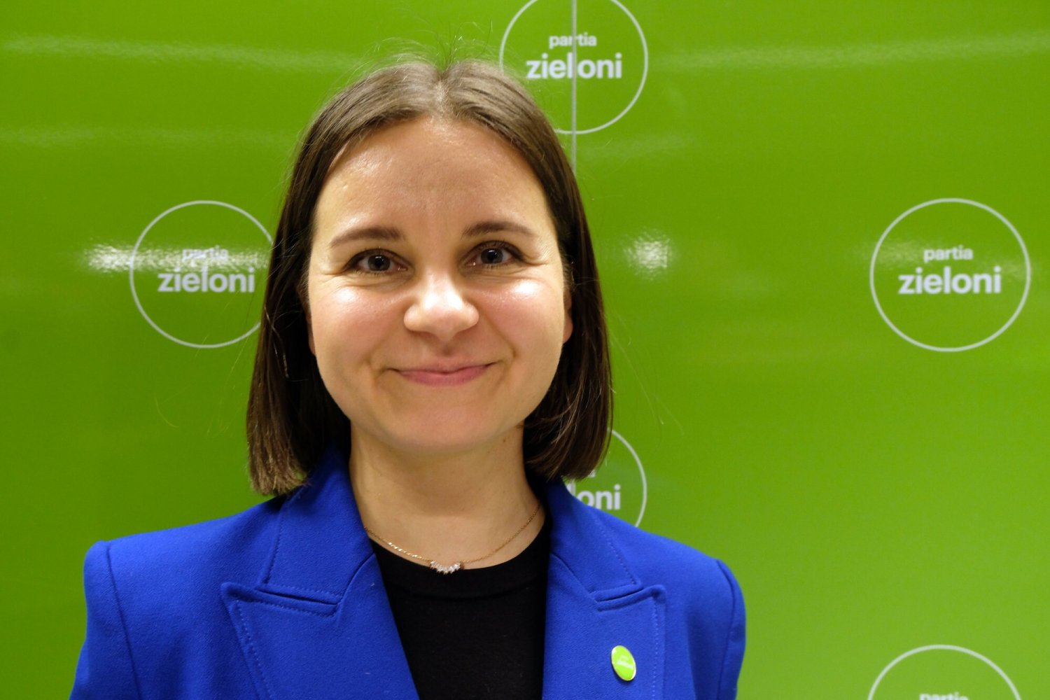 Współprzewodnicząca partii Zieloni Urszula Zielińska.