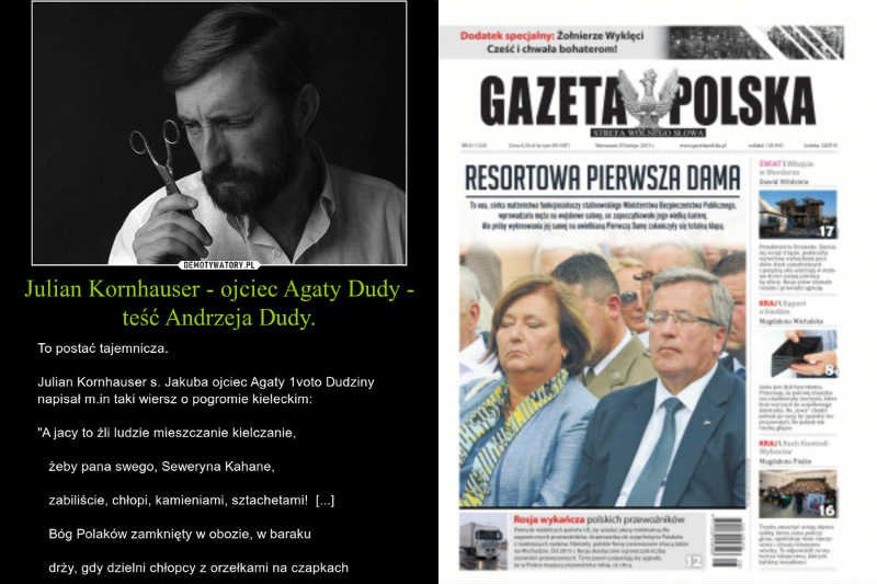 Mieczem wojujesz, od miecza giniesz. Przeciwnicy PiS wykorzystali metody od lat stosowane przez związane z partią media - zlustrowali rodzinę Andrzeja Dudy.