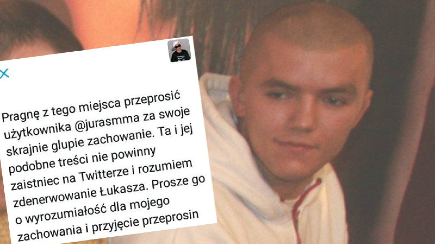 Jurkowskiemu wystarczyły dwie godziny, żeby doczekać się przeprosin ze strony internetowego hejtera.