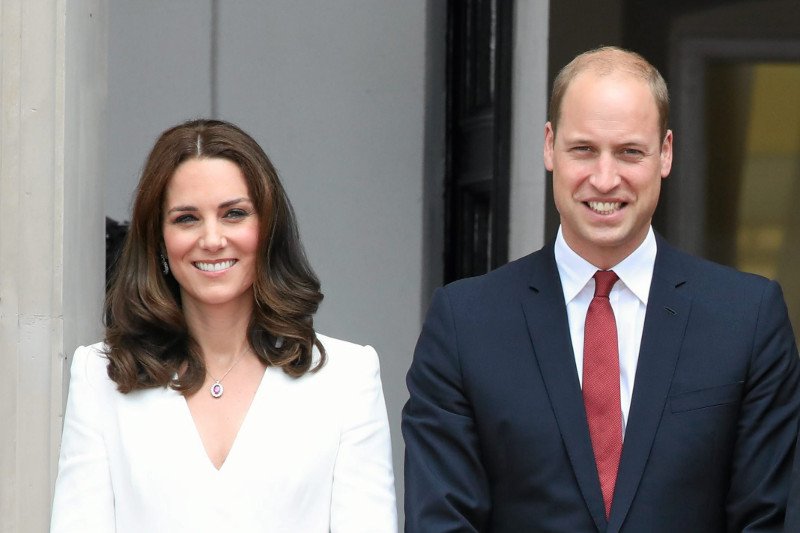 Para książęca w Gdańsku próbowała wódki Goldwasser. Podobno smakowała.