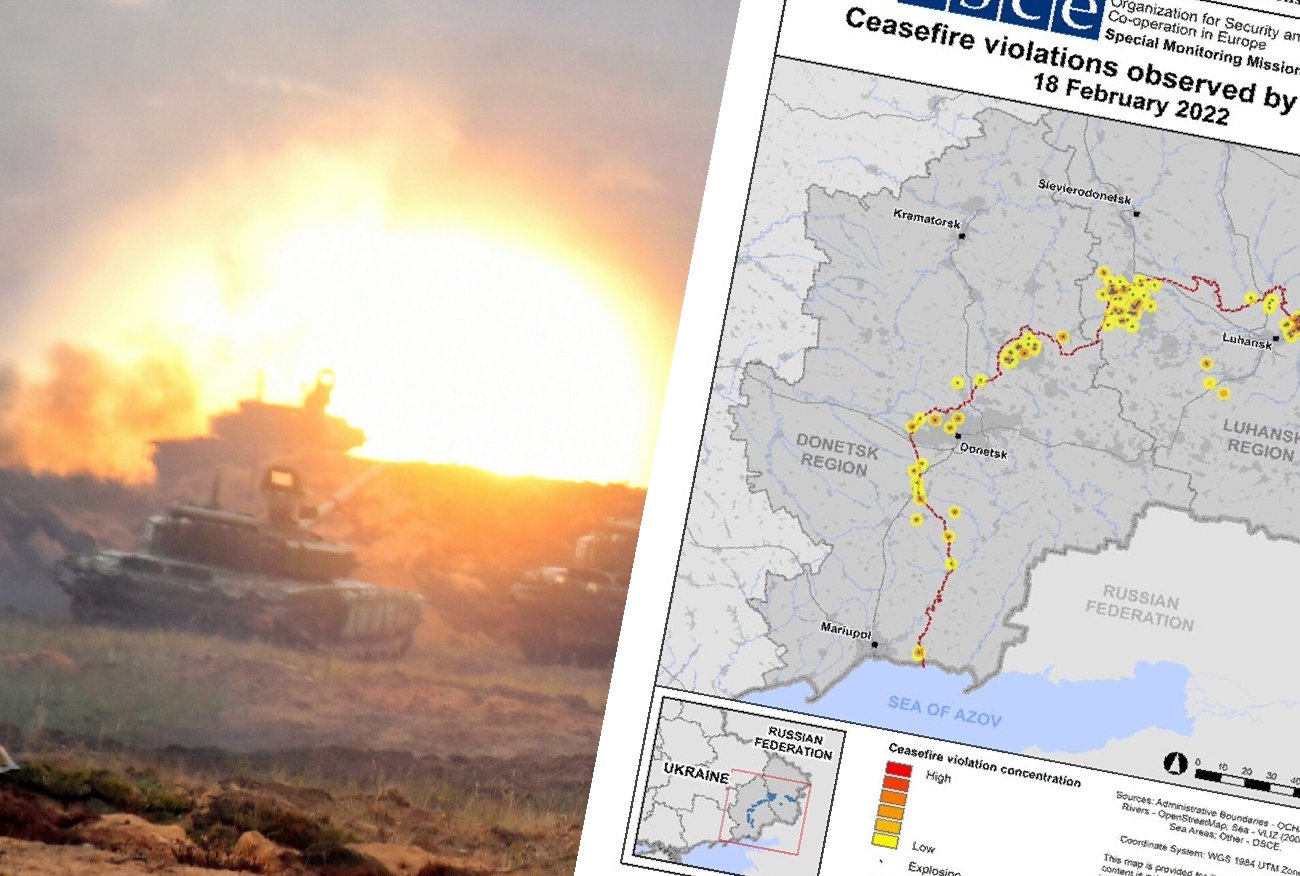 OBWE pokazało, ile terenów Ukrainy chce zająć Władimir Putin