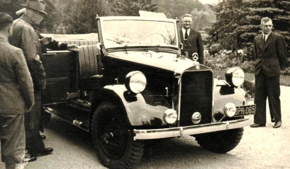 Podarowany prze Goeringa Mercedes.