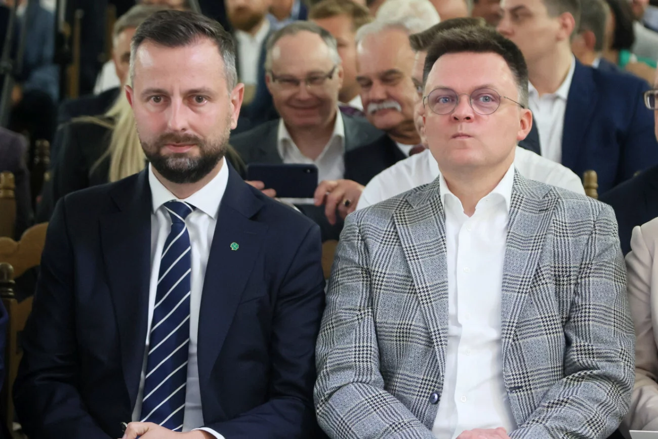 Władysław Kosiniak-Kamysz i Szymon Hołownia