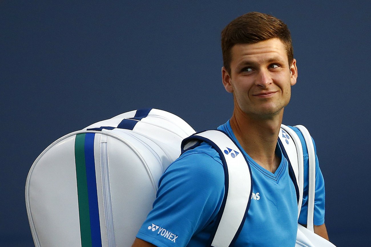 Hubert Hurkacz odpadł z turnieju singlistów, ale nadal liczy się w grze w deblu w Cincinatti