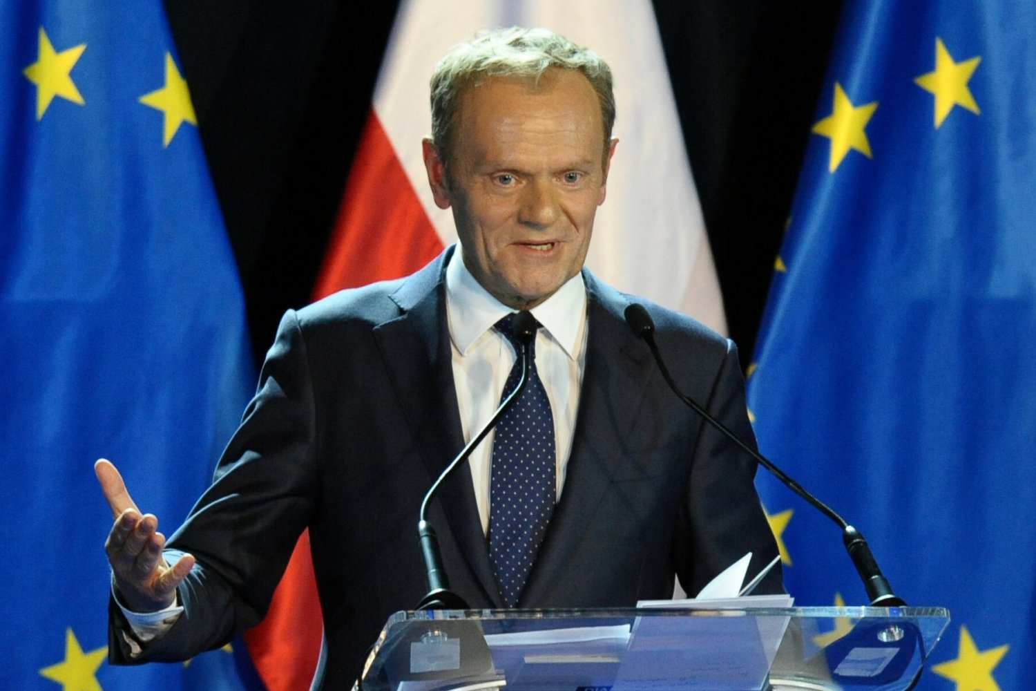 Lider PO Donald Tusk.