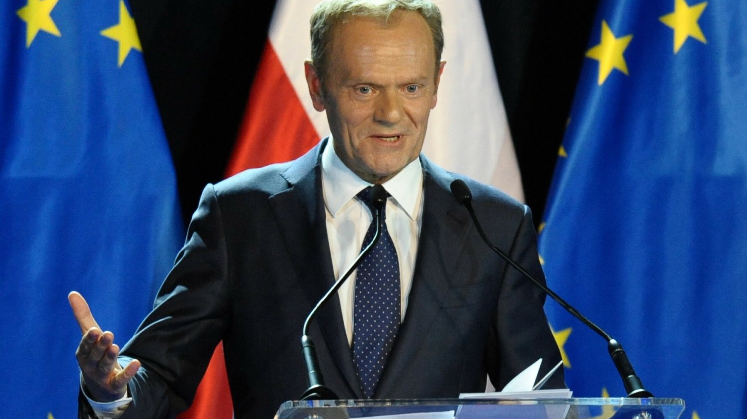 Lider PO Donald Tusk.