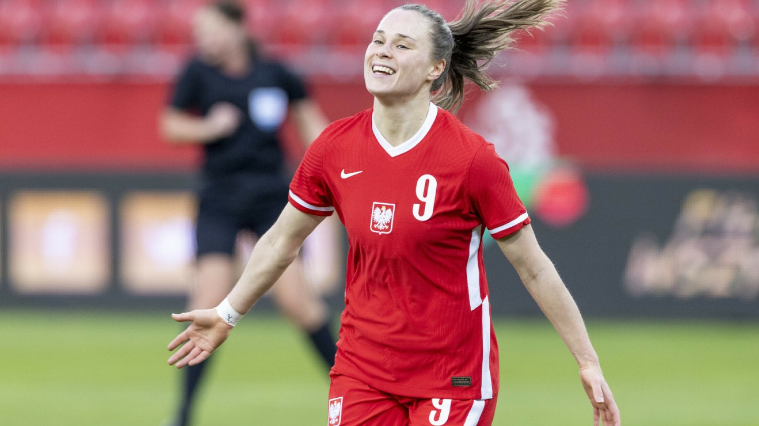 Ewa Pajor zdobyła gola na 1:0 w meczu z Belgią. Ostatecznie skończyło się na remisie reprezentacji Polski.