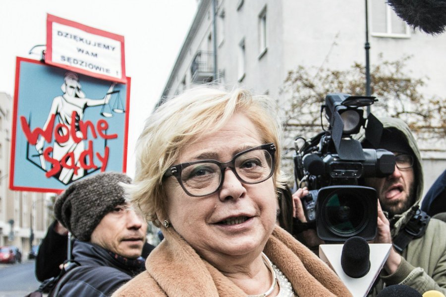 Marcin Warchoł z ministerstwa sprawiedliwości zapowiada nowelizację ustawy o Sądzie Najwyższym, która miałaby przywrócić pierwszą prezes Sądu Najwyższego Małgorzatę Gersdorf.