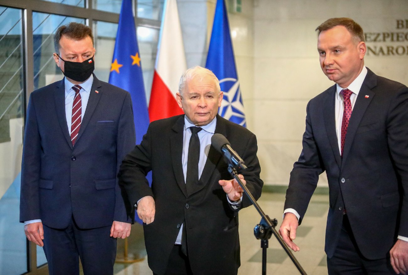 Andrzej Duda po zebraniu BBN ws. agresji Rosji: Musimy stać przy Ukrainie