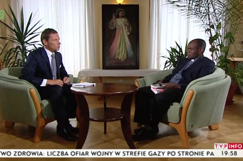 TVP w ogniu krytyki za wywiad z o. Bashoborą.