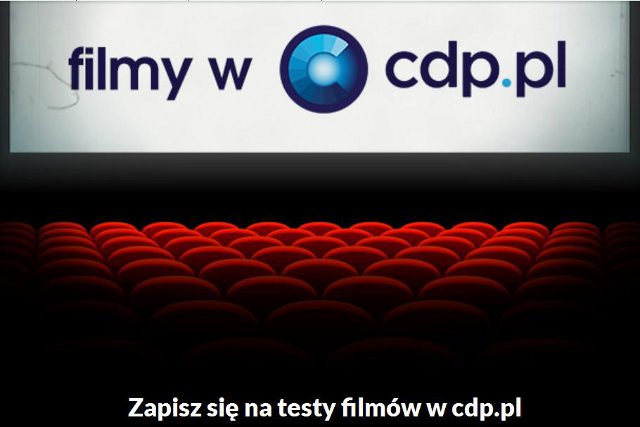 Portal cdp.pl zamierza uruchomić własne kino internetowe