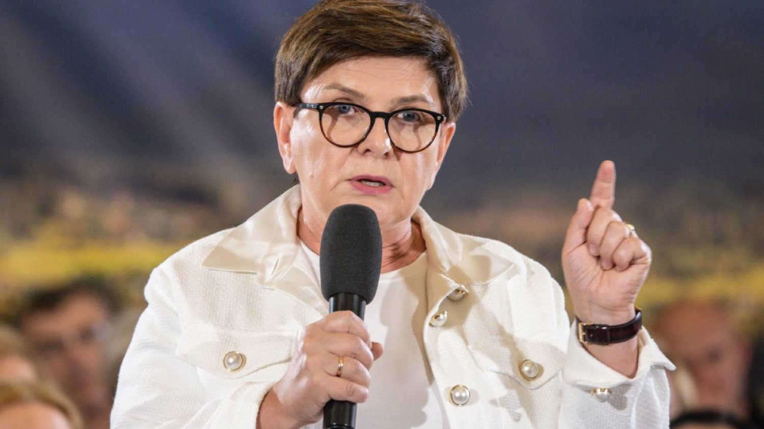 Beata Szydło namawia wyborców, żeby "zacisnęli zęby i zagłosowali na PiS"