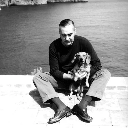 Curzio Malaparte na wyspie Capri