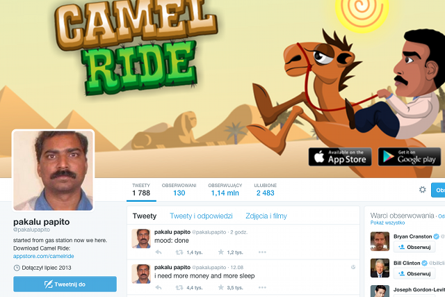 Fake'owe konta na Twitterze