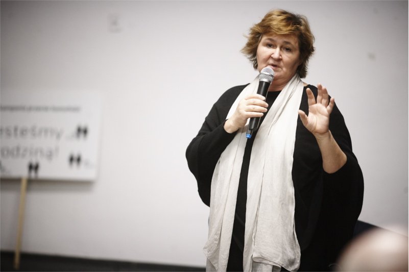 Profesor Magdalena Środa jest jedną z sygnatariuszy listu do rektora Pałysa.