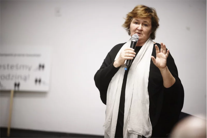 Profesor Magdalena Środa jest jedną z sygnatariuszy listu do rektora Pałysa.