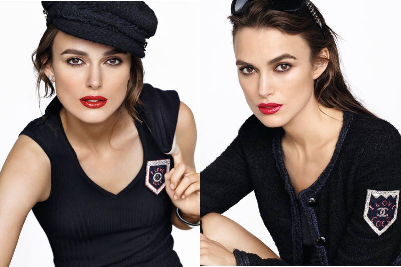 Keira Knightley w najnowszej kampanii przepięknych pomadek Rouge Coco Chanel