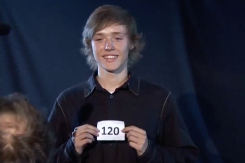 Gwiazda "Bożego Ciała" na castingu do filmu w czasach licealnych.