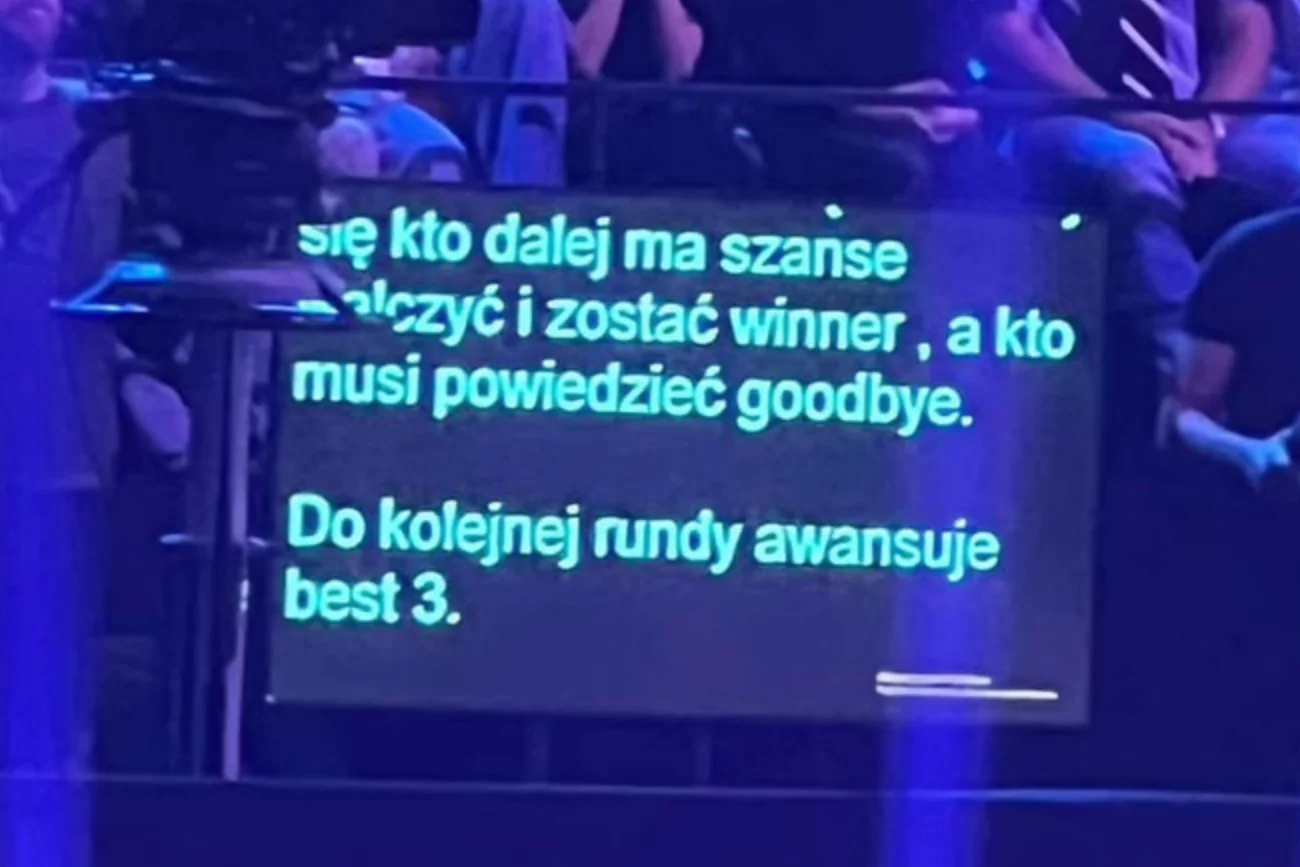 Wpadka produkcji 'Top Model' TVN. Krupa miała wszystko na prompterze