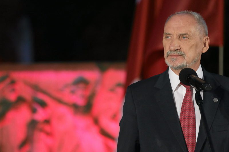Antoni Macierewicz zablokował wystąpienie harcmistrza.